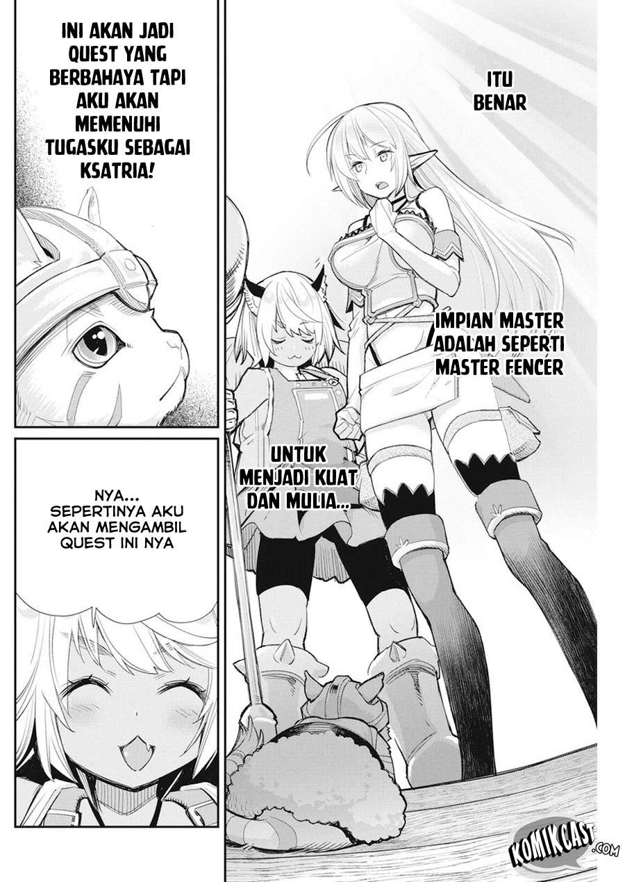 S-Rank Monster no Behemoth Dakedo, Neko to Machigawarete Erufu Musume no Kishi (Pet) Toshite Kurashitemasu Chapter 09 Gambar 24
